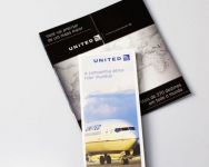 Folder United Airlines